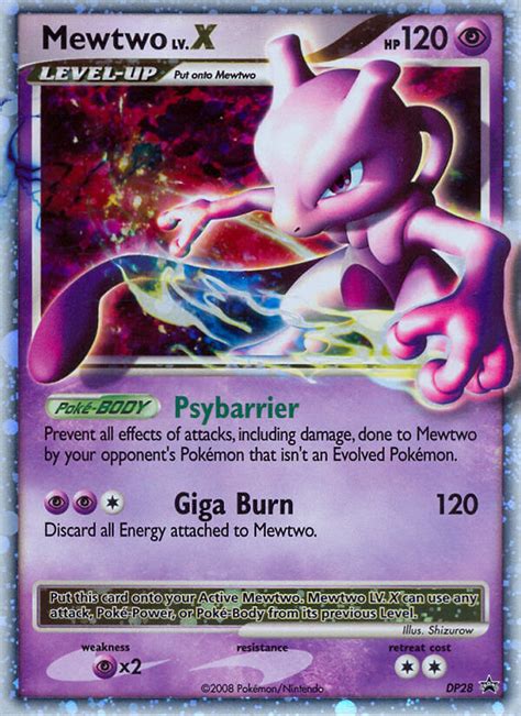 pokemon mewtwo lv x